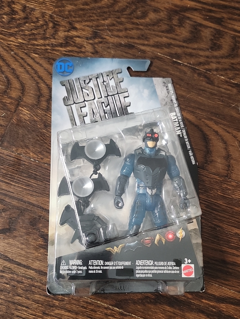 DC Justice League Batman Action Figure - Blue and Black